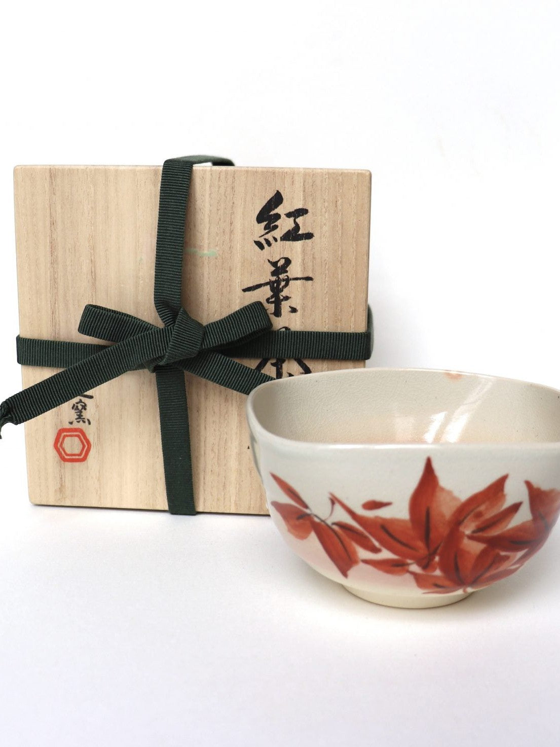 Bol à Matcha / „Momiji“ Kyo-yaki