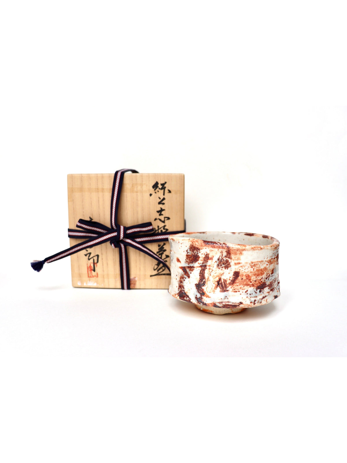 Ciotola Matcha / Forno Kobei "Neriage Shino"
