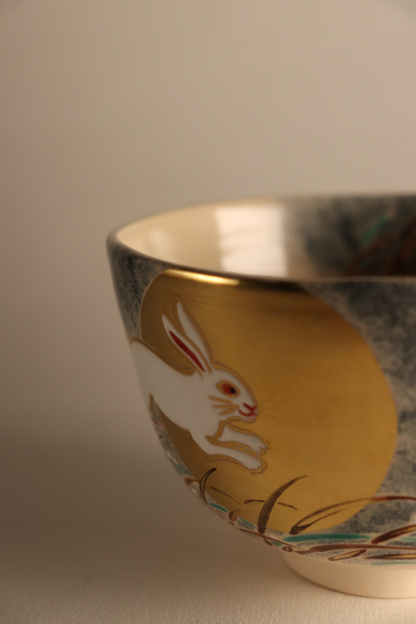 Bol à matcha / Kyoto TEDUKA SEKIUN "Tsuki Usagi"