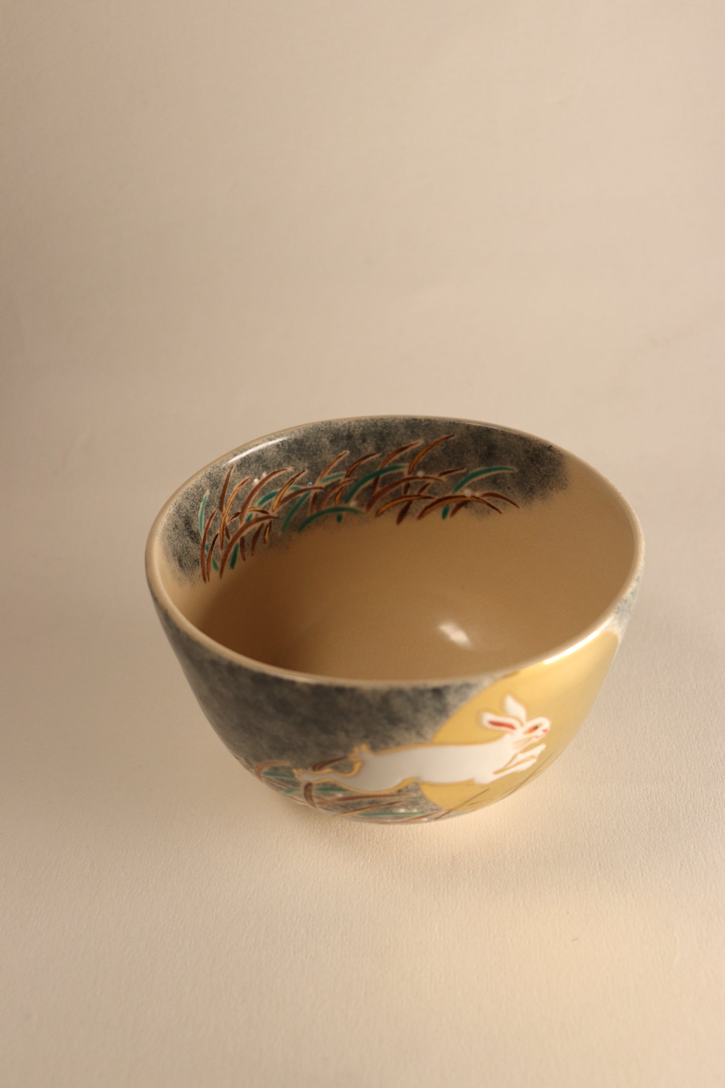 Bol à matcha / Kyoto TEDUKA SEKIUN "Tsuki Usagi"