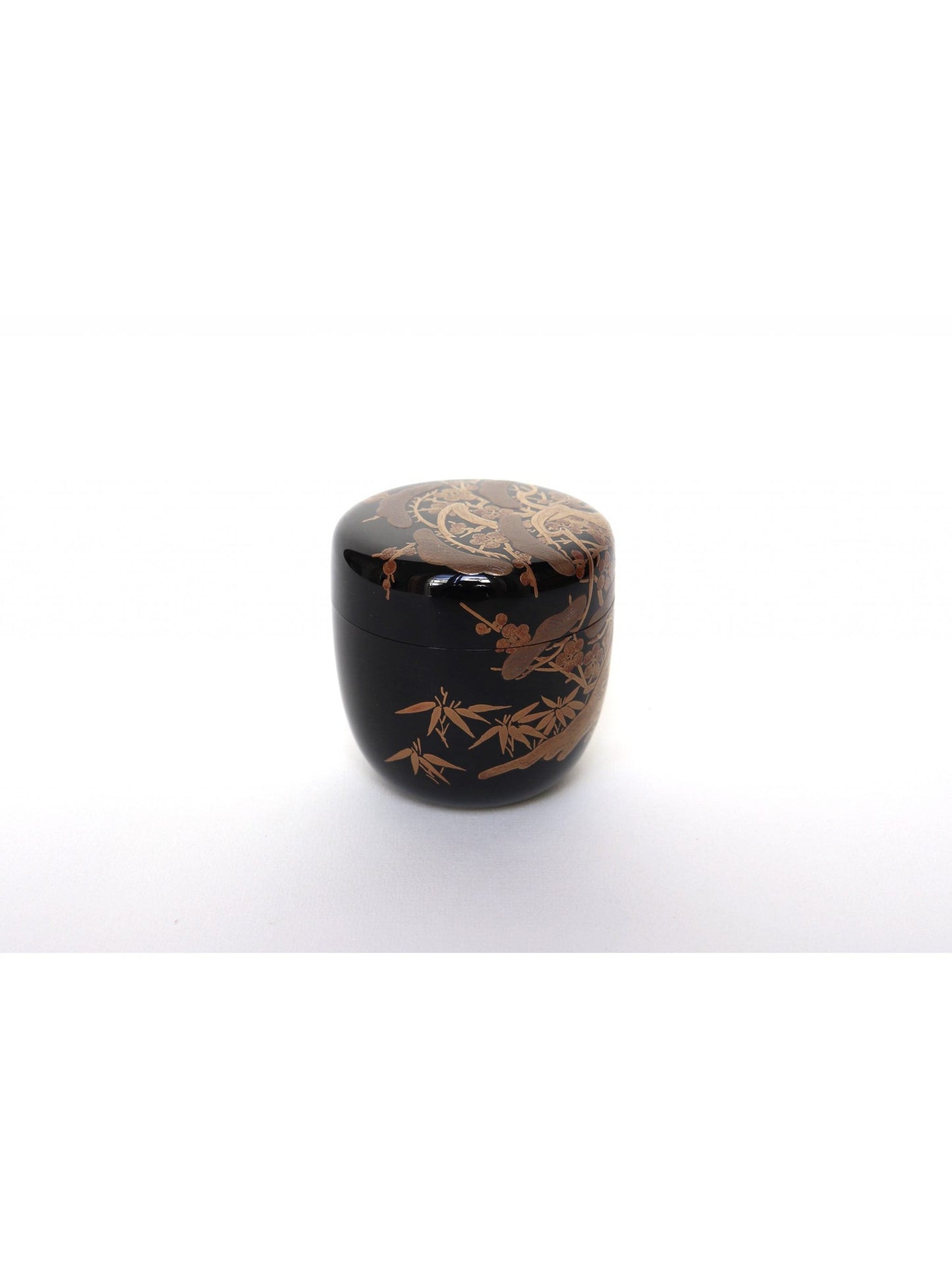 Boîte à matcha Oo natsumé / Nashiji "Shôchikubaï"