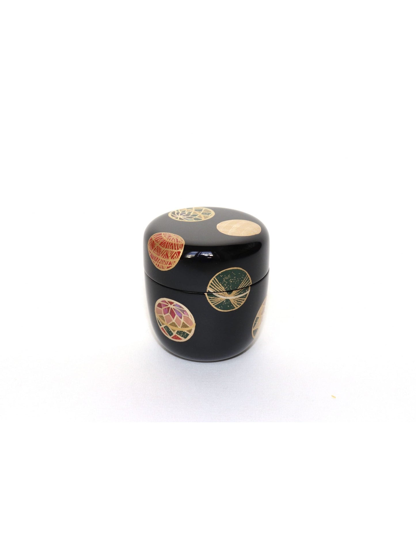 Boîte à matcha Natsumé / "Témari" makié noir