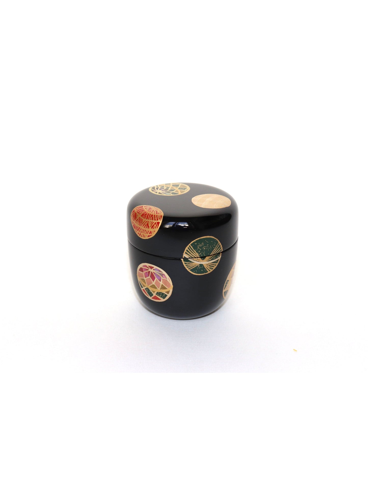 Boîte à matcha Natsumé / "Témari" makié noir