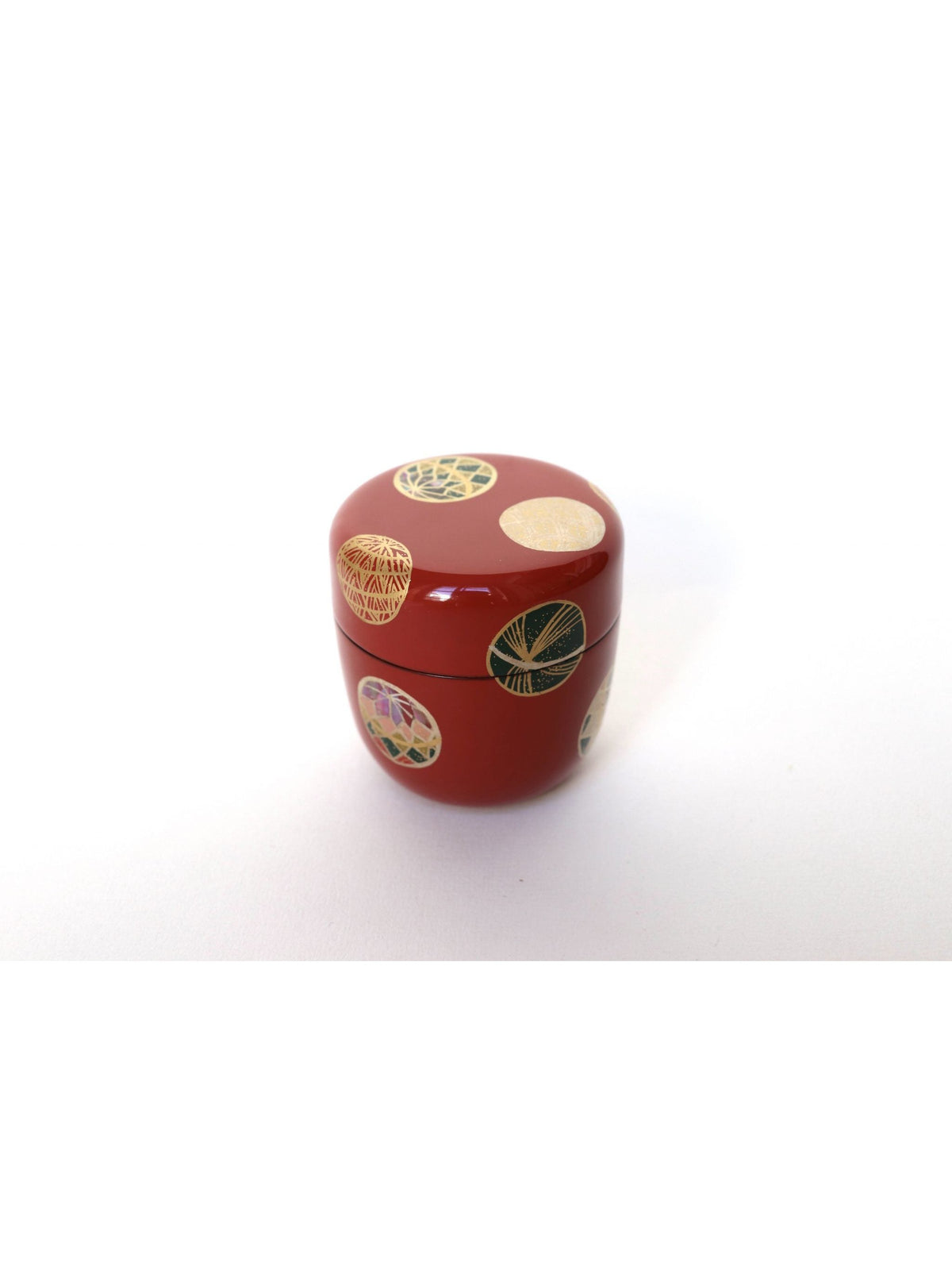 Scatola di matcha Natsume / "Temari" makie rosso