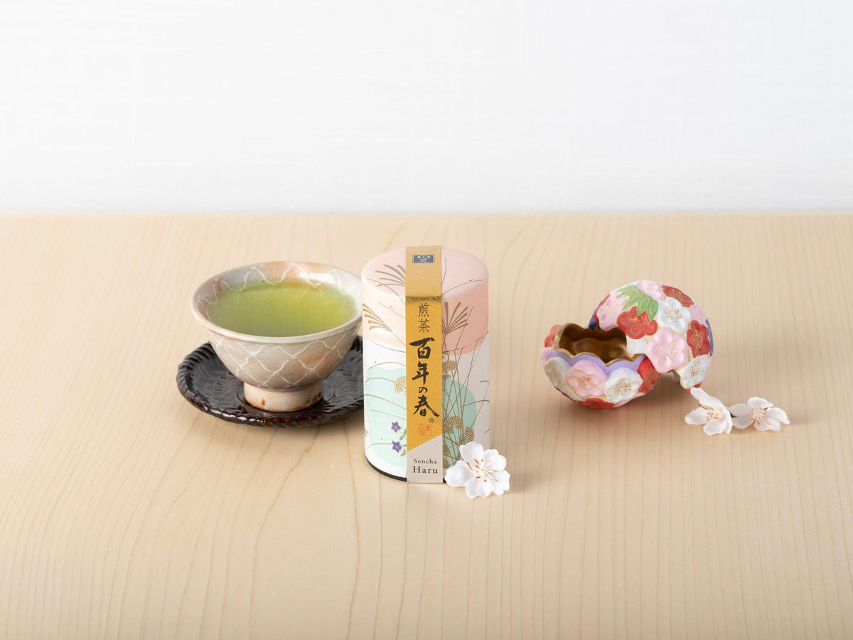Sencha Haru Imperiale / Scatola di metallo tradizionale da 50 g