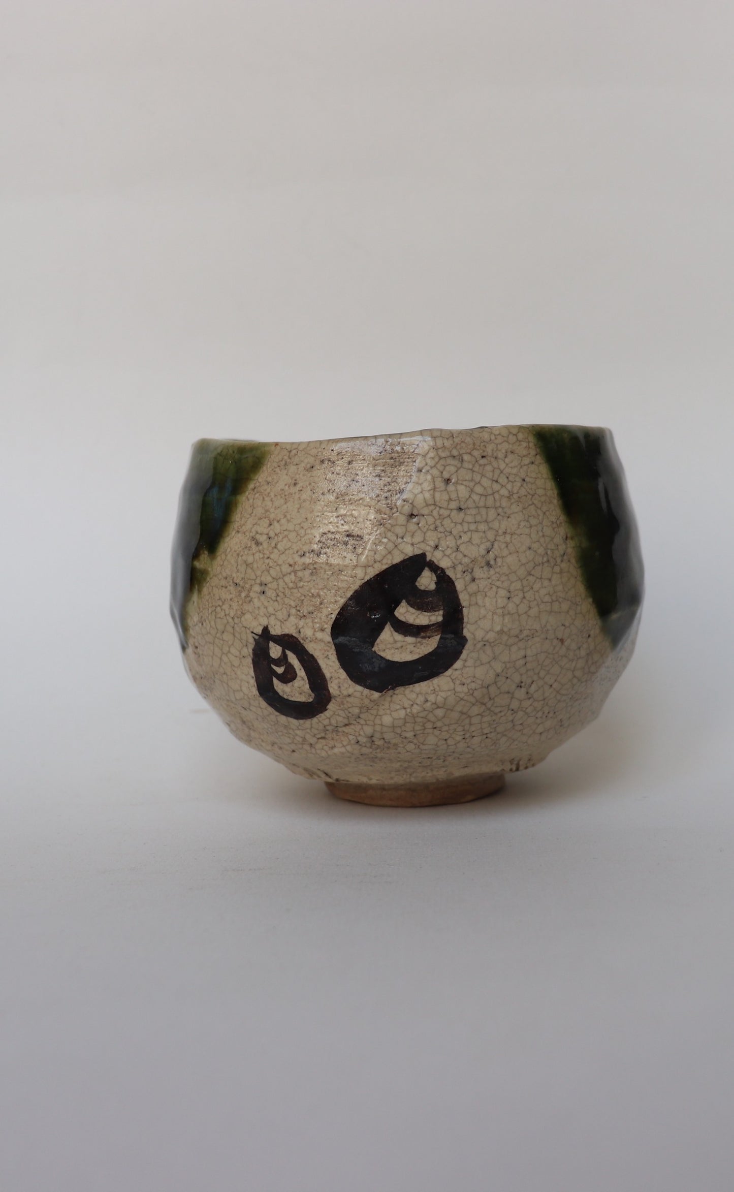 Bol à matcha / Mino Kato Syutei Shodai ORIBE Seto/Akazu-yaki