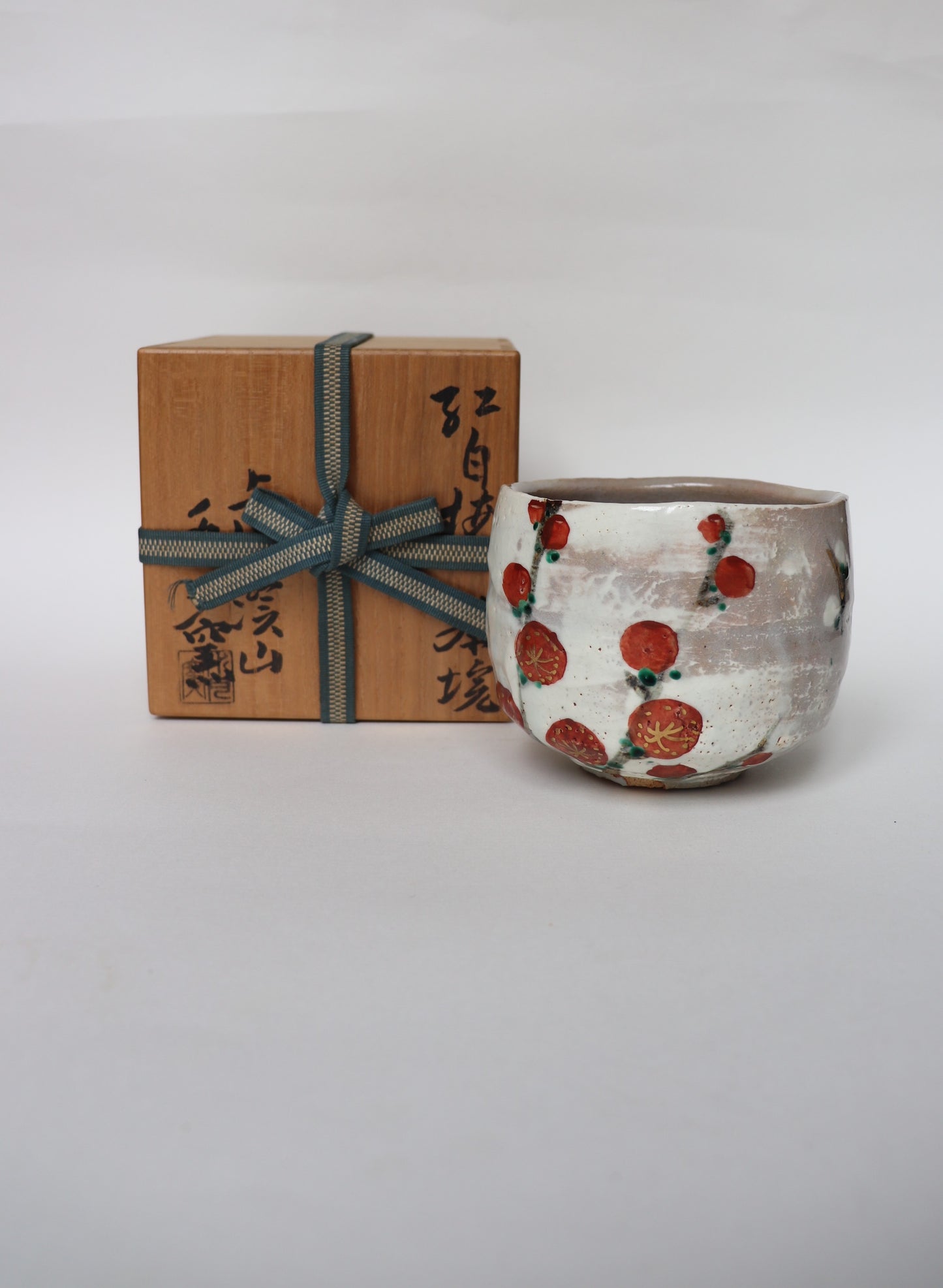 Bol à matcha / Tajimi Suigetsdugama "Kohakubai"