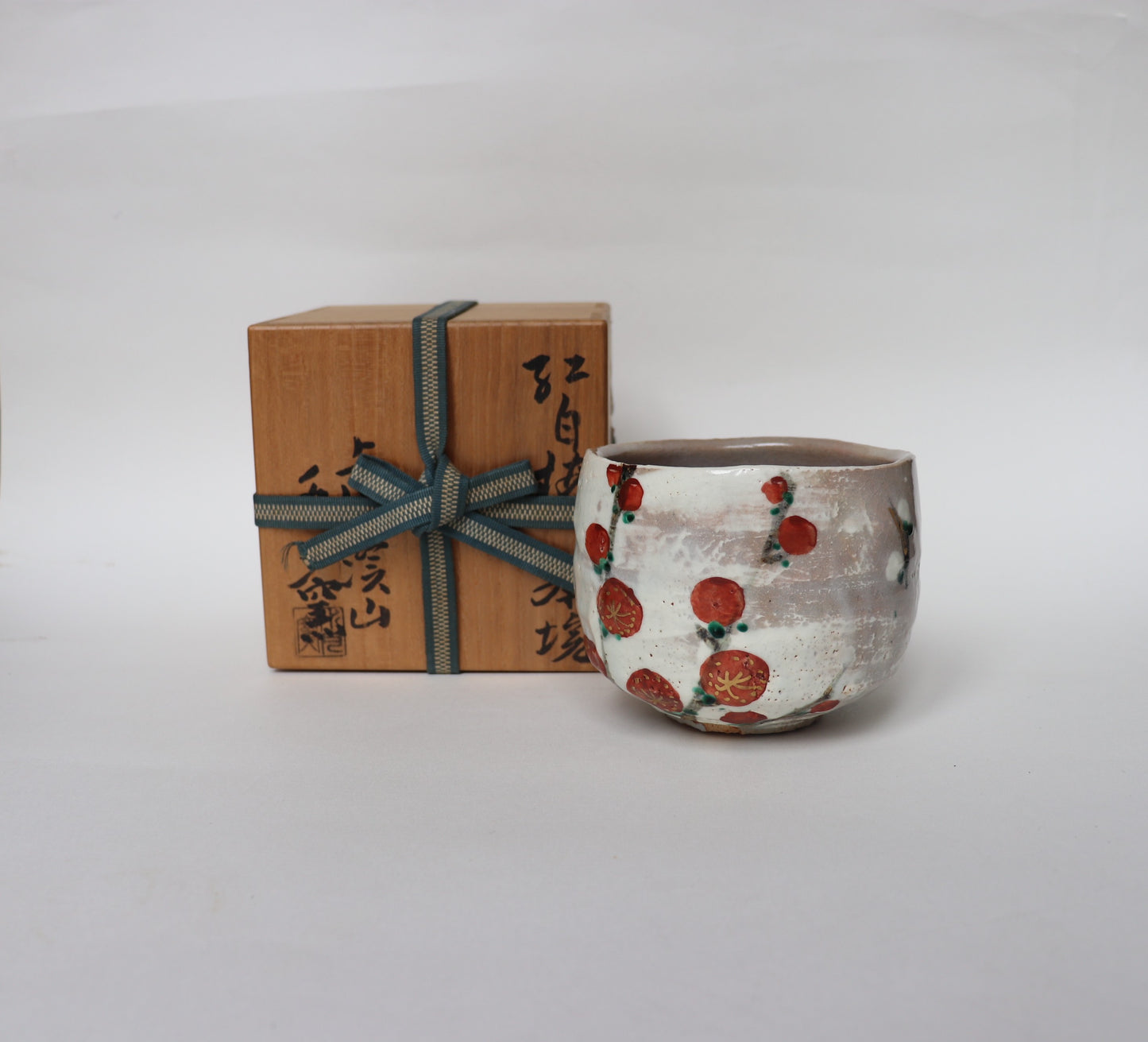 Bol à matcha / Tajimi Suigetsdugama "Kohakubai"