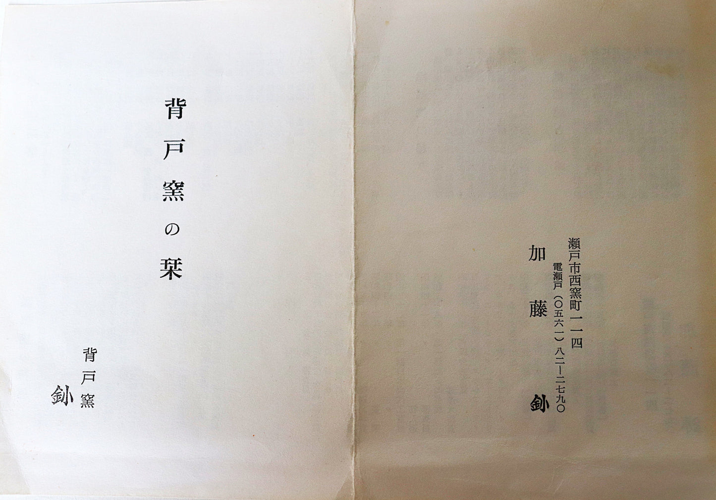 Bol à matcha / Kato Nezumi Shino