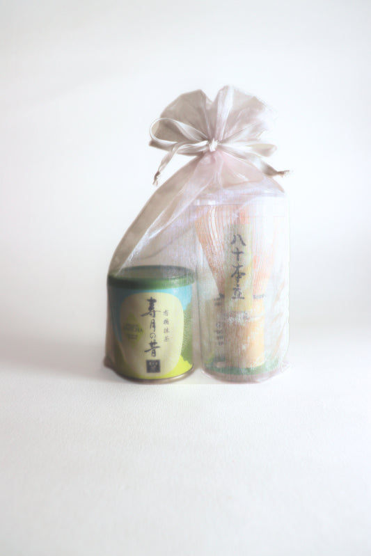 Set Matcha Jugetsu no Mukashi avec Chasen