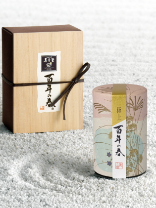 Set regalo Sencha Haru / Scatola di metallo tradizionale da 50 g