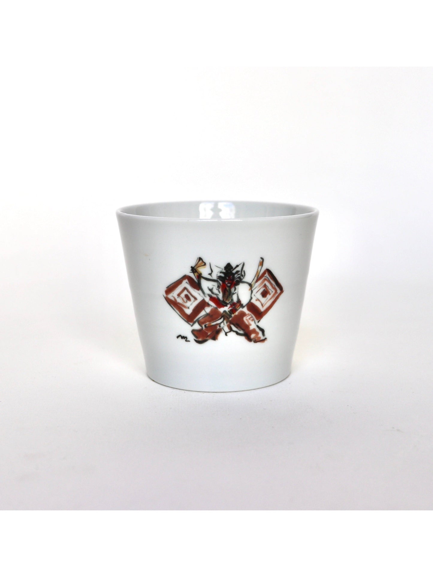 Tasse en porcelaine / "Kabuki" Jugetsu
