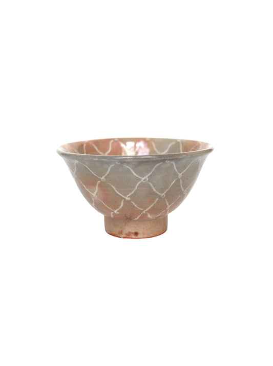 Terracotta cup/ "Friend" Hagi-yaki