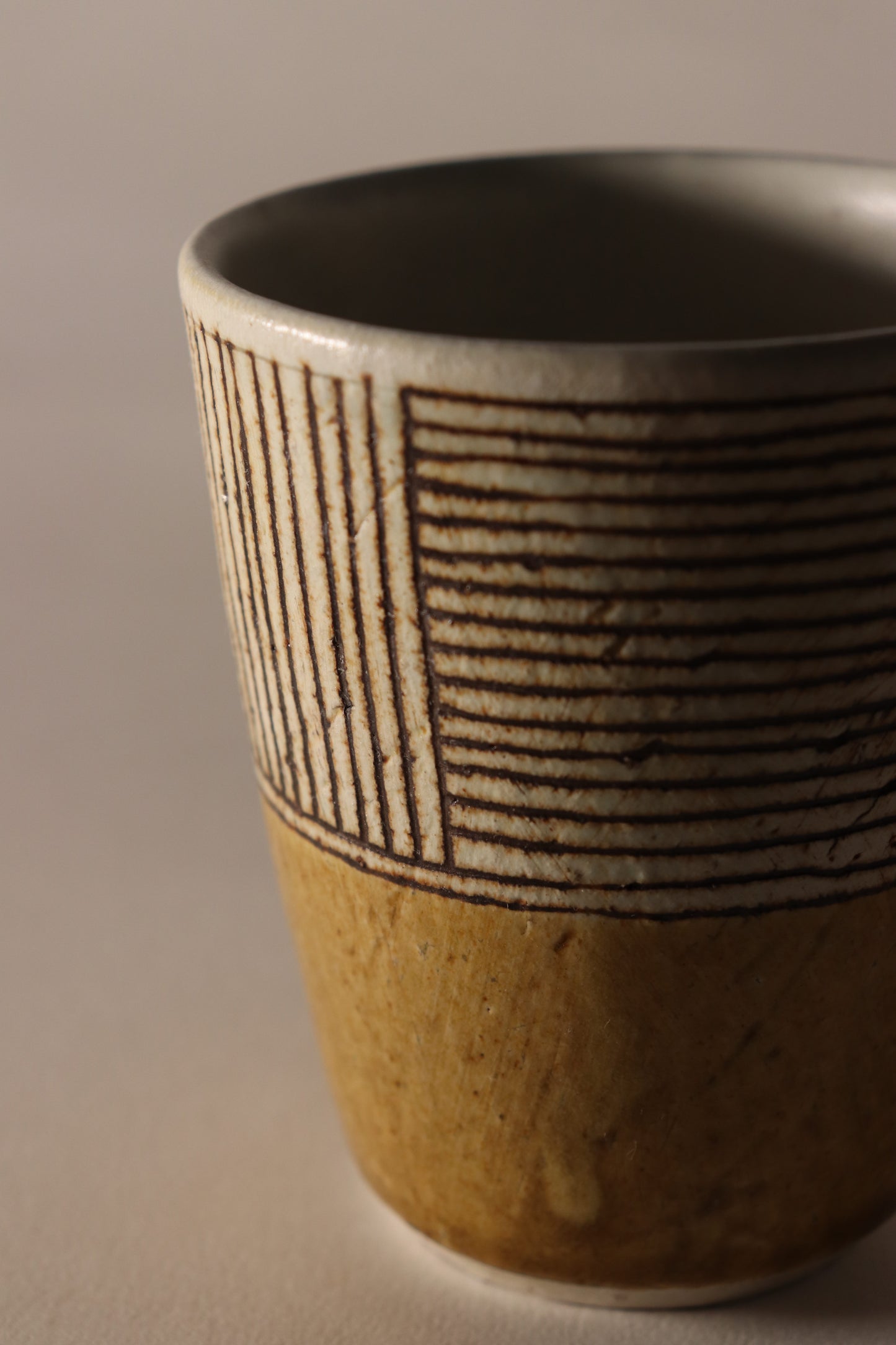 Tasse / ICHIOKA Yellow stripe L