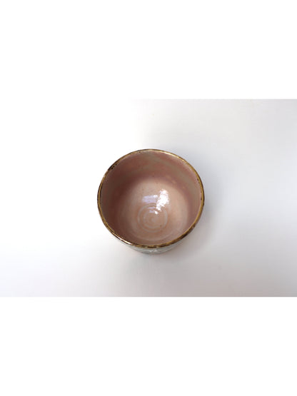Matcha bowl / "Musashino" Kyo-yaki