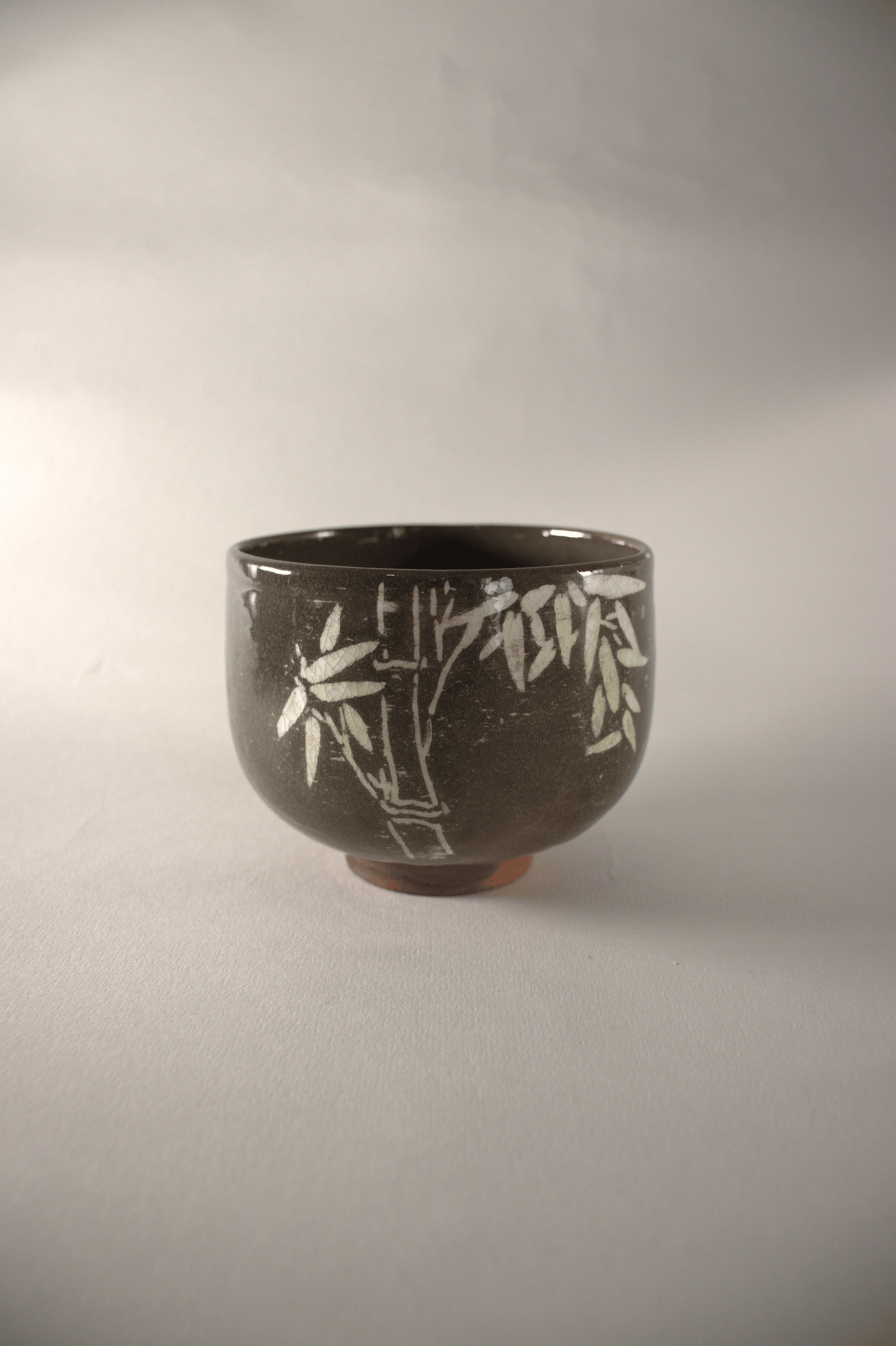 Matcha bowl / "Sasa" Donna-yaki