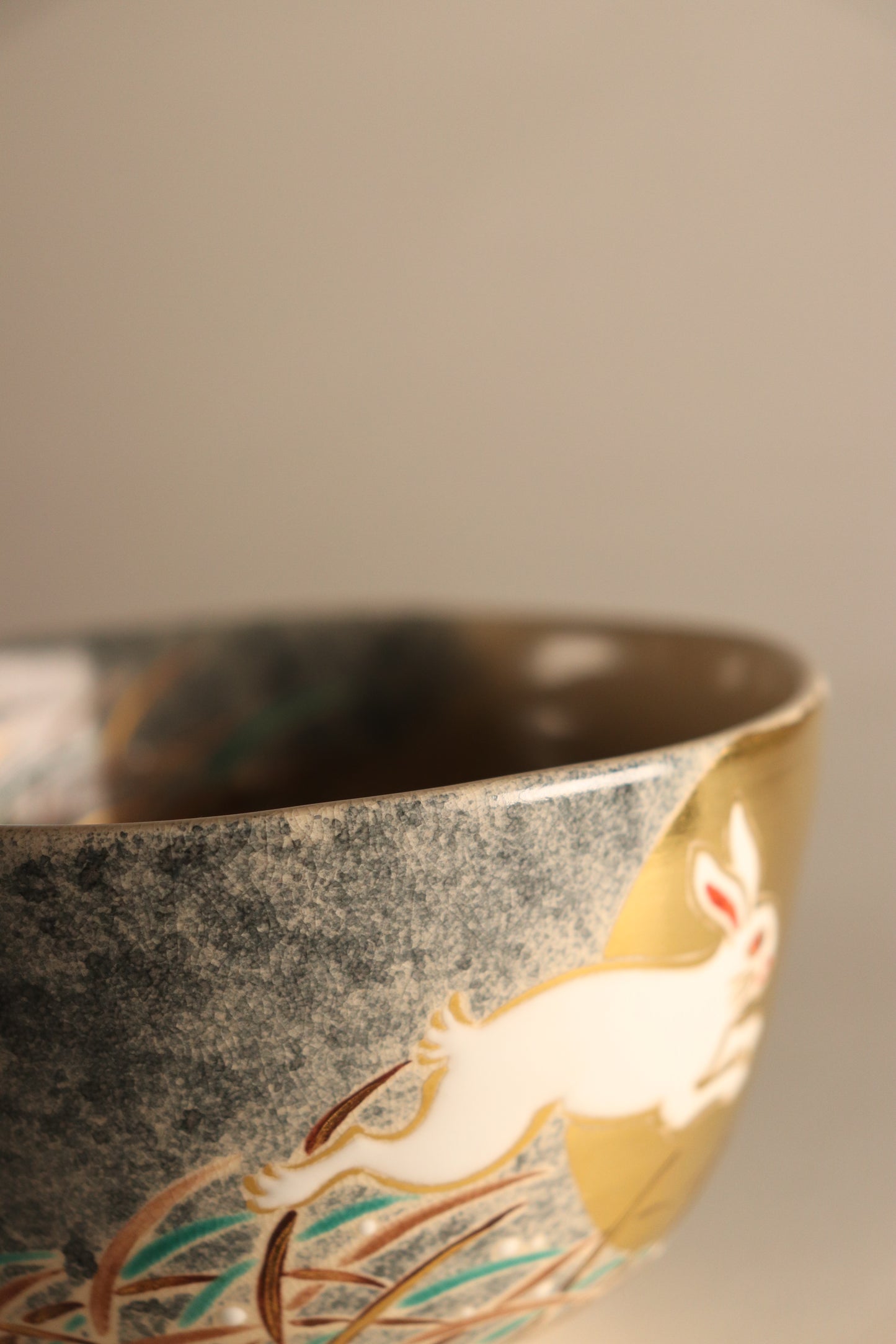 Bol à matcha / Kyoto TEDUKA SEKIUN "Tsuki Usagi"