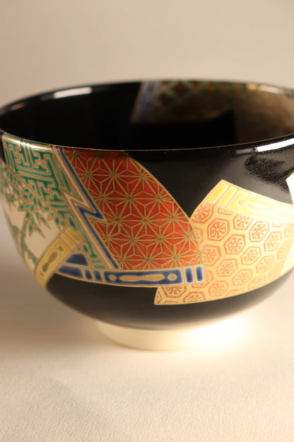 Bol à matcha / Kyoto Takahashi Dohachi 7e "Iroe Senmen"