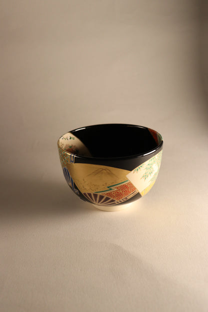 Bol à matcha / Kyoto Takahashi Dohachi 7e "Iroe Senmen"