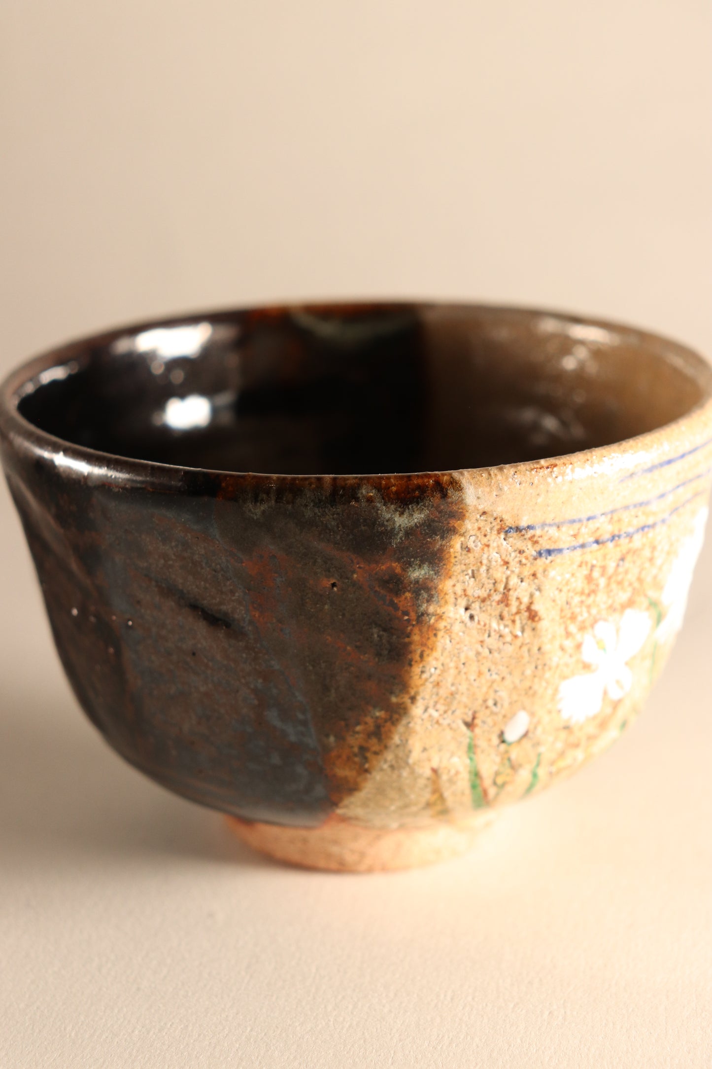 Bol à matcha / Kyoto Asami Gorosuke "Kusabanae"