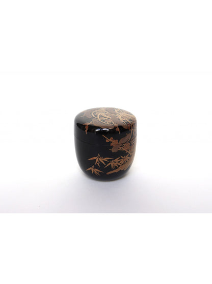 Boîte à matcha Oo natsumé / Nashiji "Shôchikubaï"