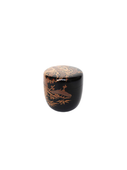 Boîte à matcha Oo natsumé / Nashiji "Shôchikubaï"