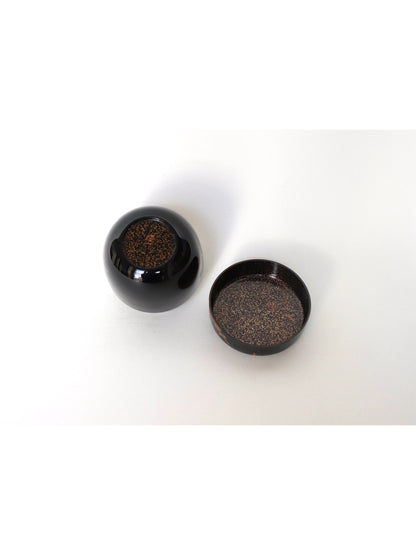 Boîte à matcha Oo natsumé / Nashiji "Shôchikubaï"