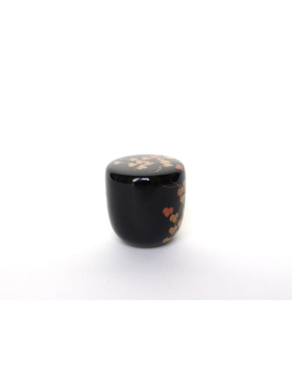 Boîte à matcha Natsumé / Yamanaka-nuri "Tsuta" makié