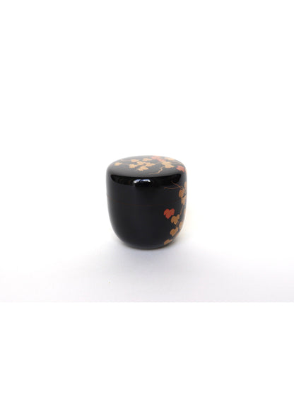 Boîte à matcha Natsumé / Yamanaka-nuri "Tsuta" makié