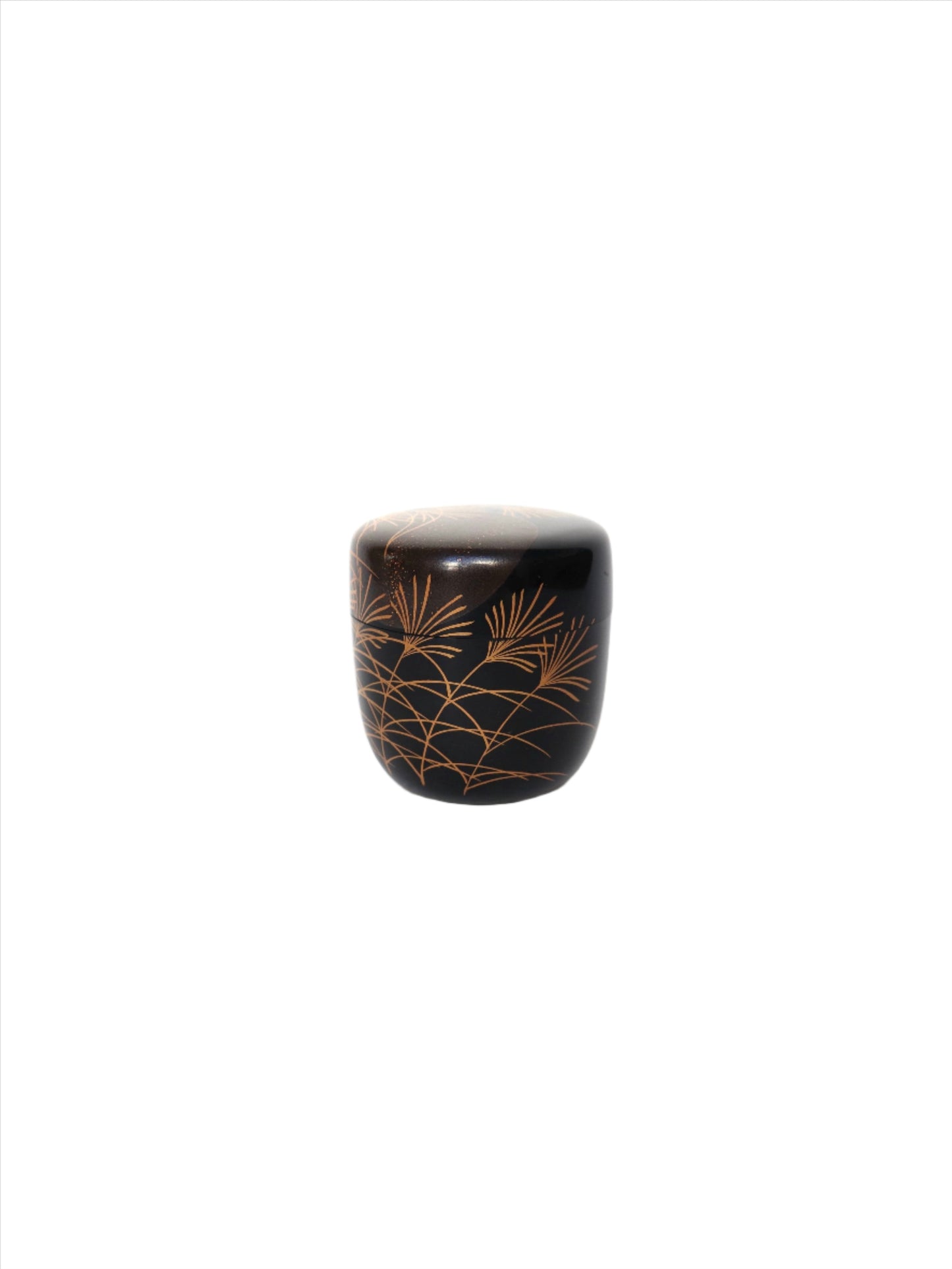 Boîte à matcha Natsumé / "Musashino" laque de Kyoto