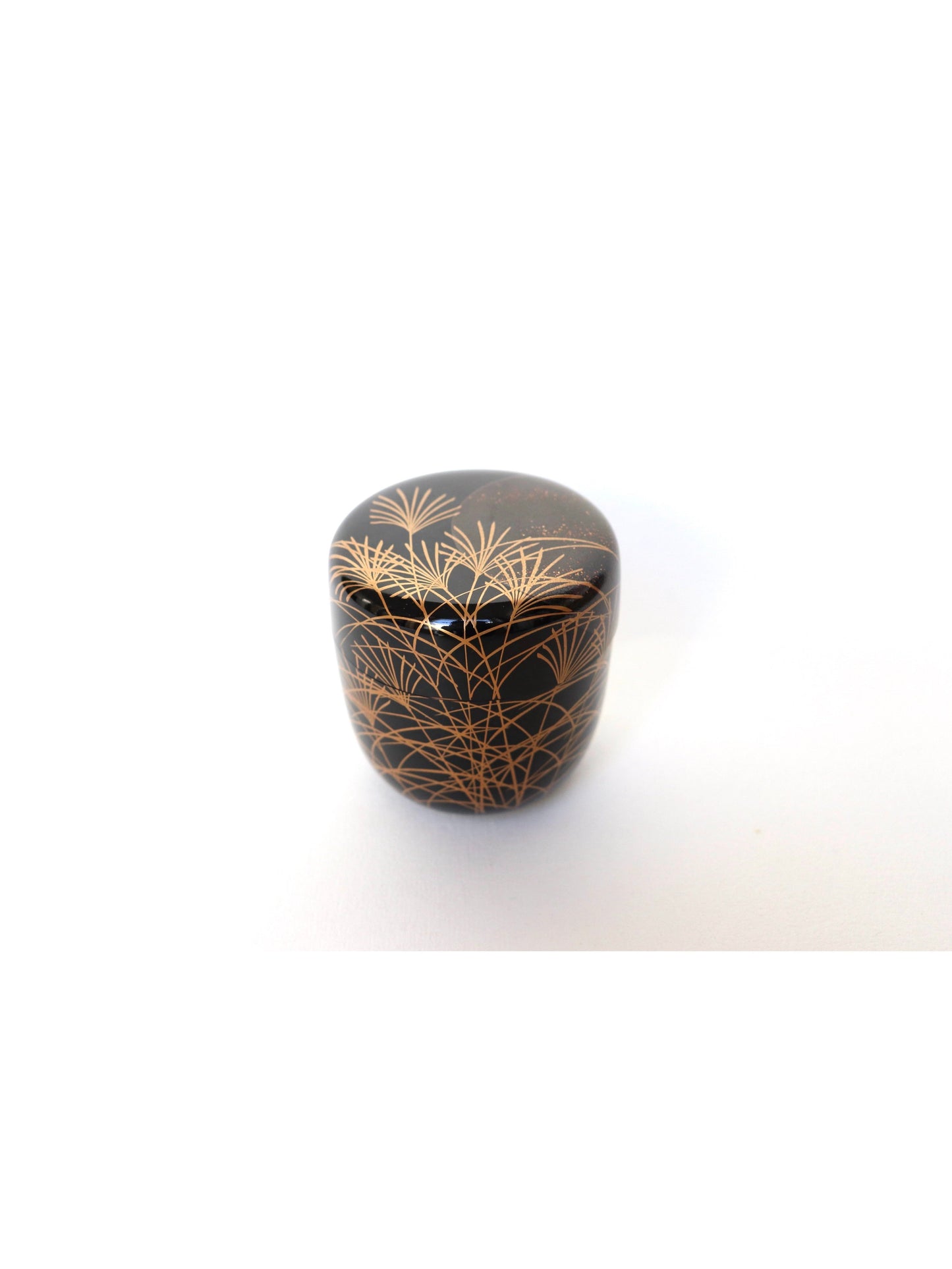 Boîte à matcha Natsumé / "Musashino" laque de Kyoto