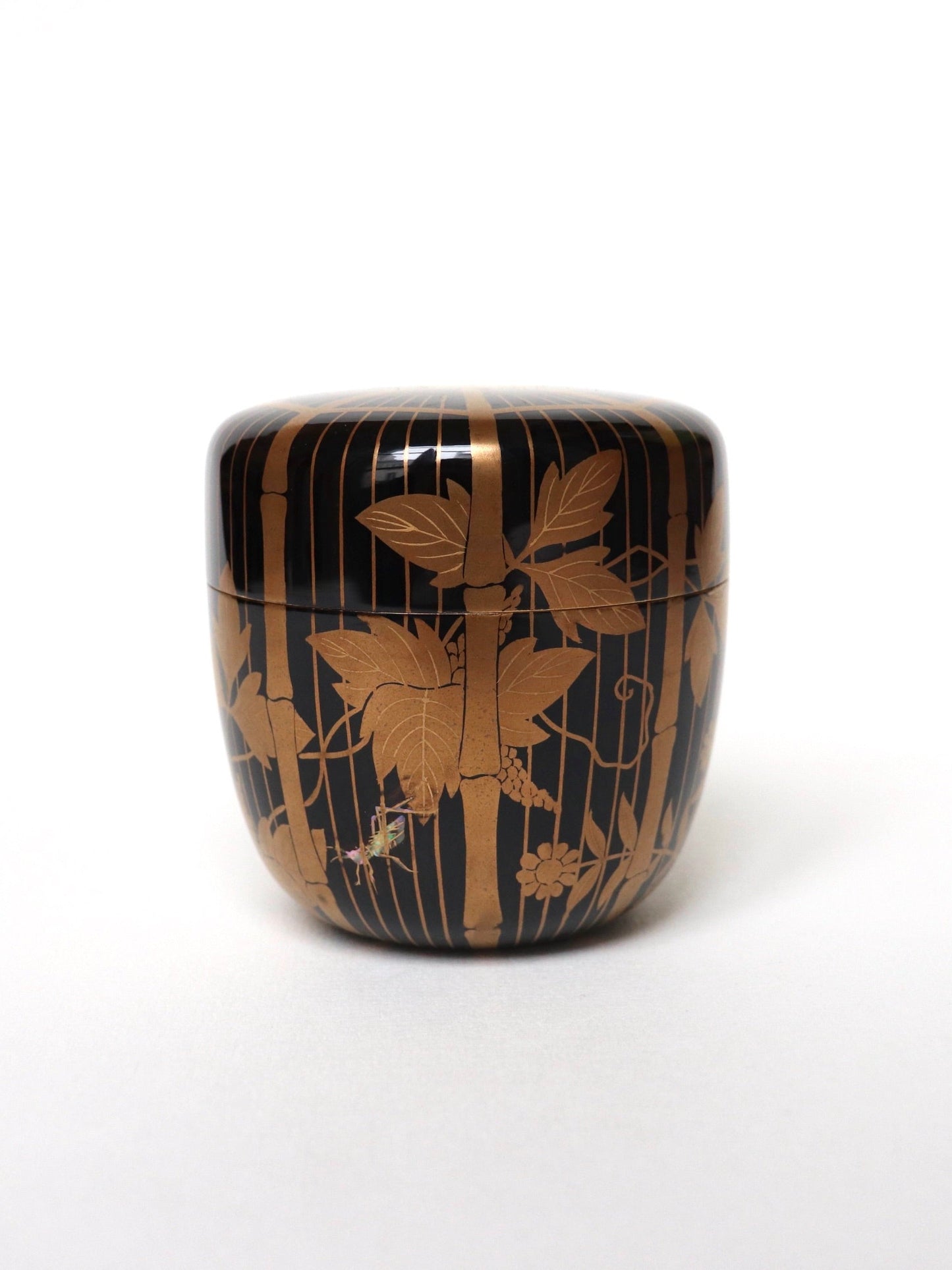 Boîte à matcha Natsumé / "Mushikago makié"