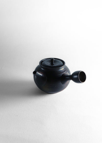 Stoneware kyusu teapot / Tokonamé Shimizu Genji Kokuyohen