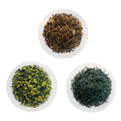 Gift set of 3 classic teas "Hokusai Triptych" / 3 x 50g metal tins