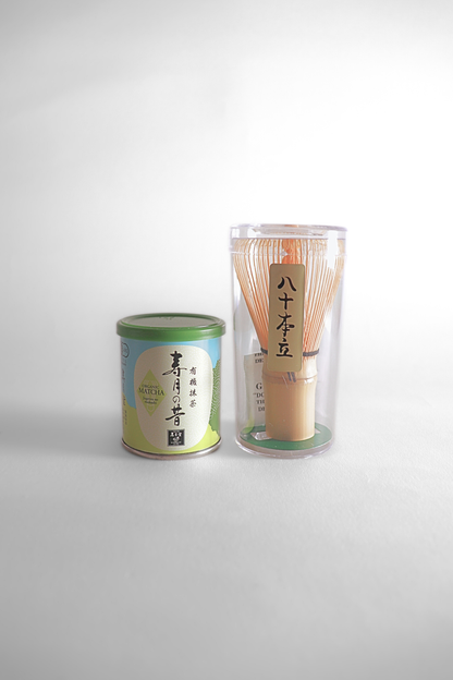 Set Matcha Jugetsu no Mukashi avec Chasen