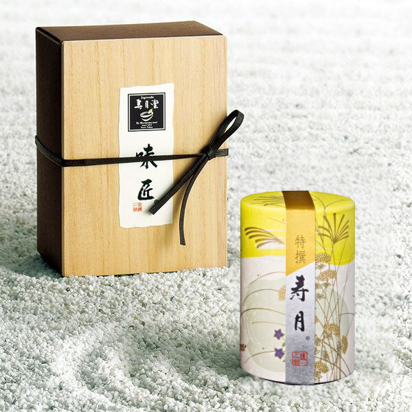 Coffret Sencha Tsuki / Boîte métal traditionnelle 50g