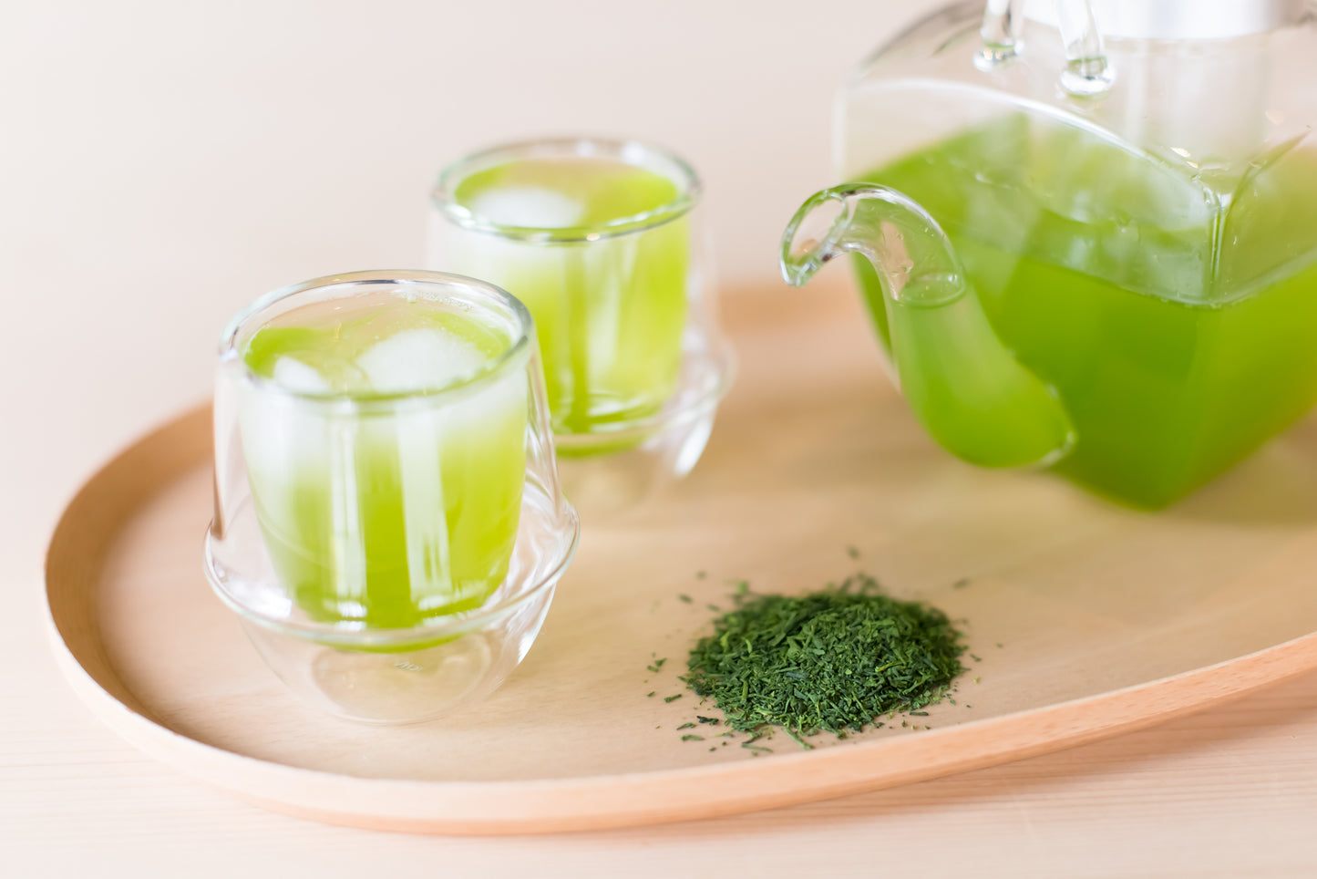 Preparing Japanese iced tea – Summer workshop