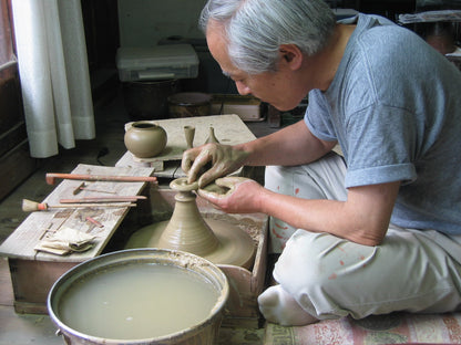 Stoneware cup / Tokonamé Shimizu Genji Yakishimé