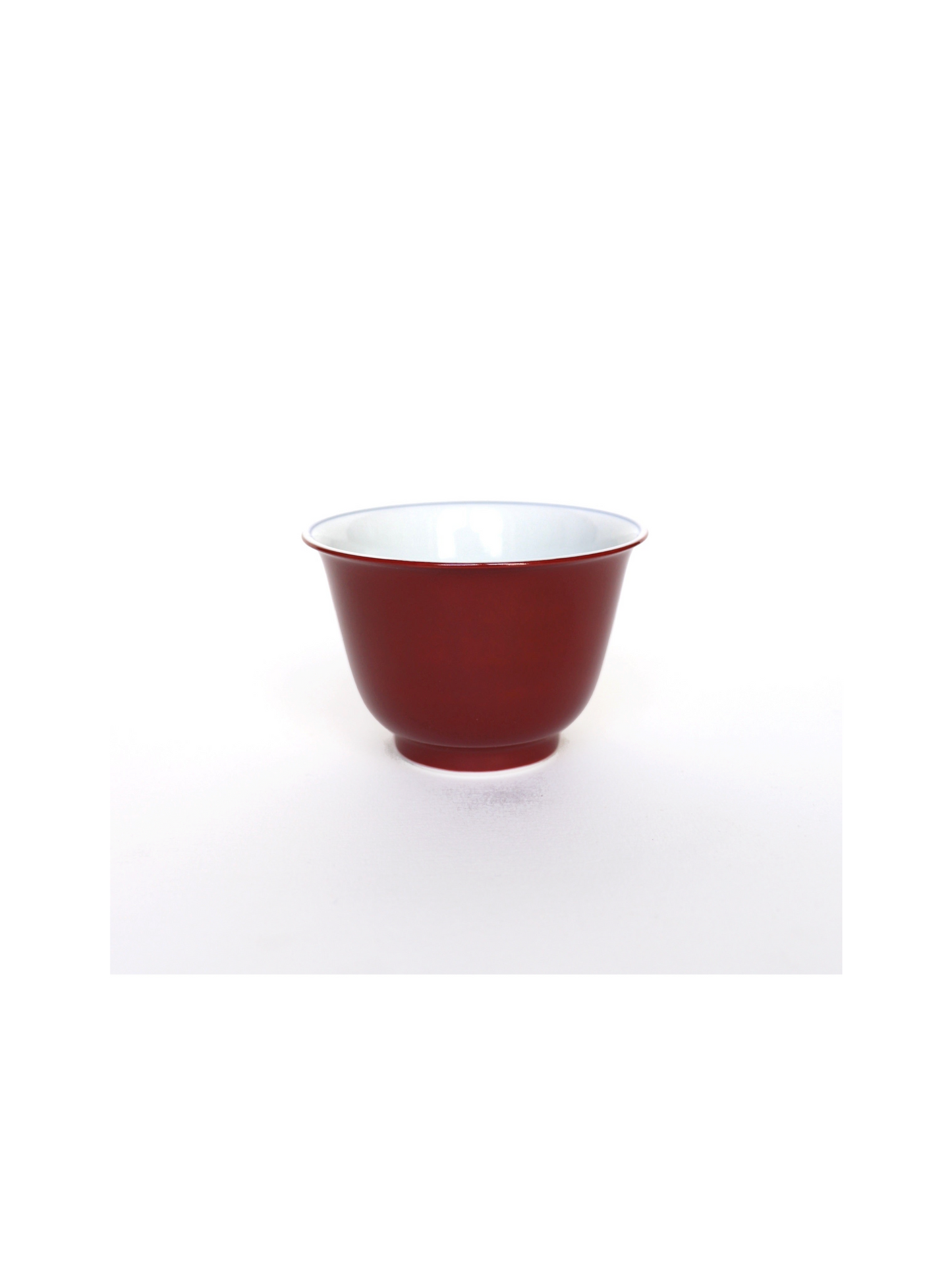 Fine porcelain cup / "Umé" Kyoto Tosaï