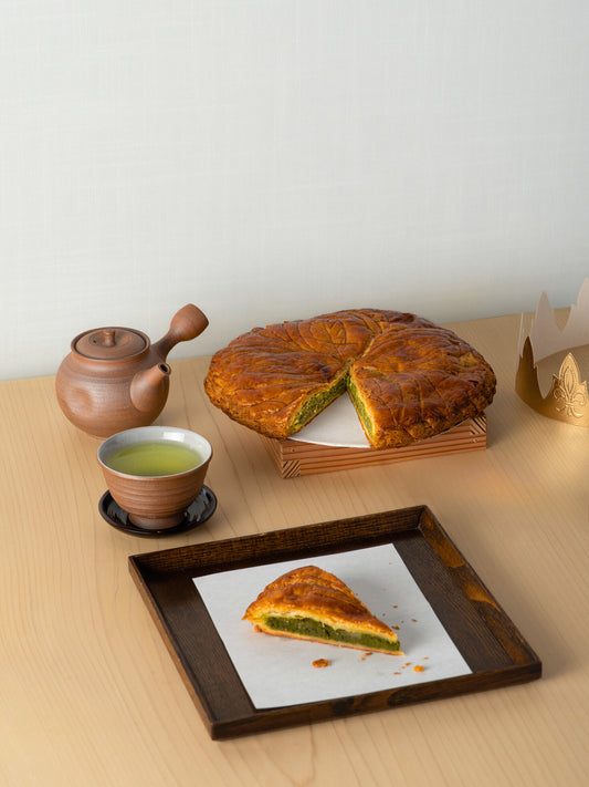 Galette des Rois 2025 au thé vert Matcha