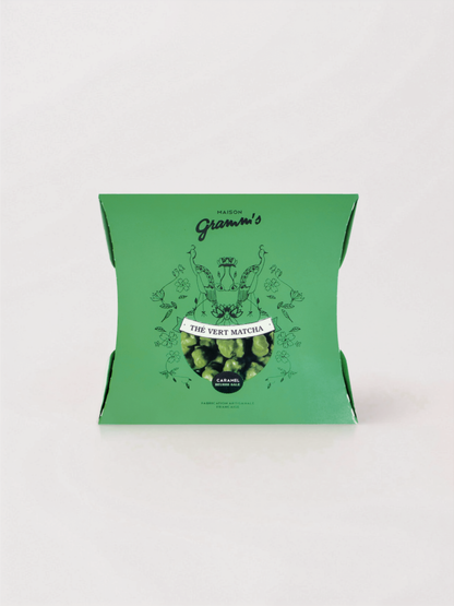 Gramm's Popcorn / Salted Caramel & White Chocolate with Green Tea Matcha30 g