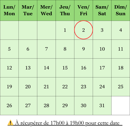 Galette des Rois 2025 with Matcha