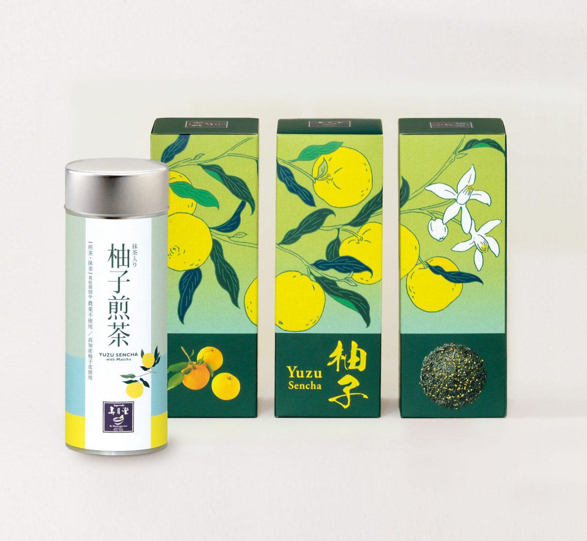 Yuzu sencha Kit / Loose Leaf in Tin / 50g